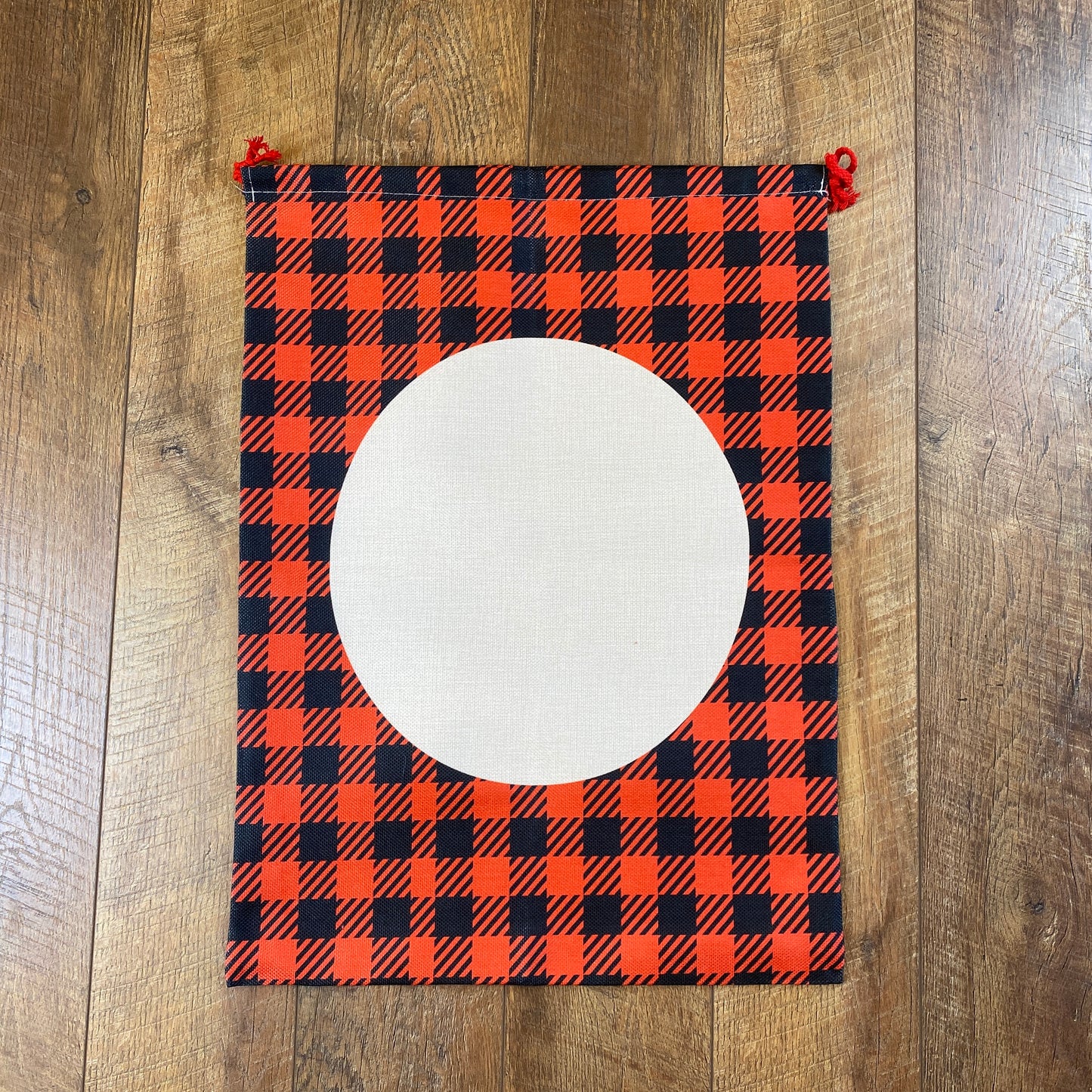 Santa Sack | Red Buffalo Plaid