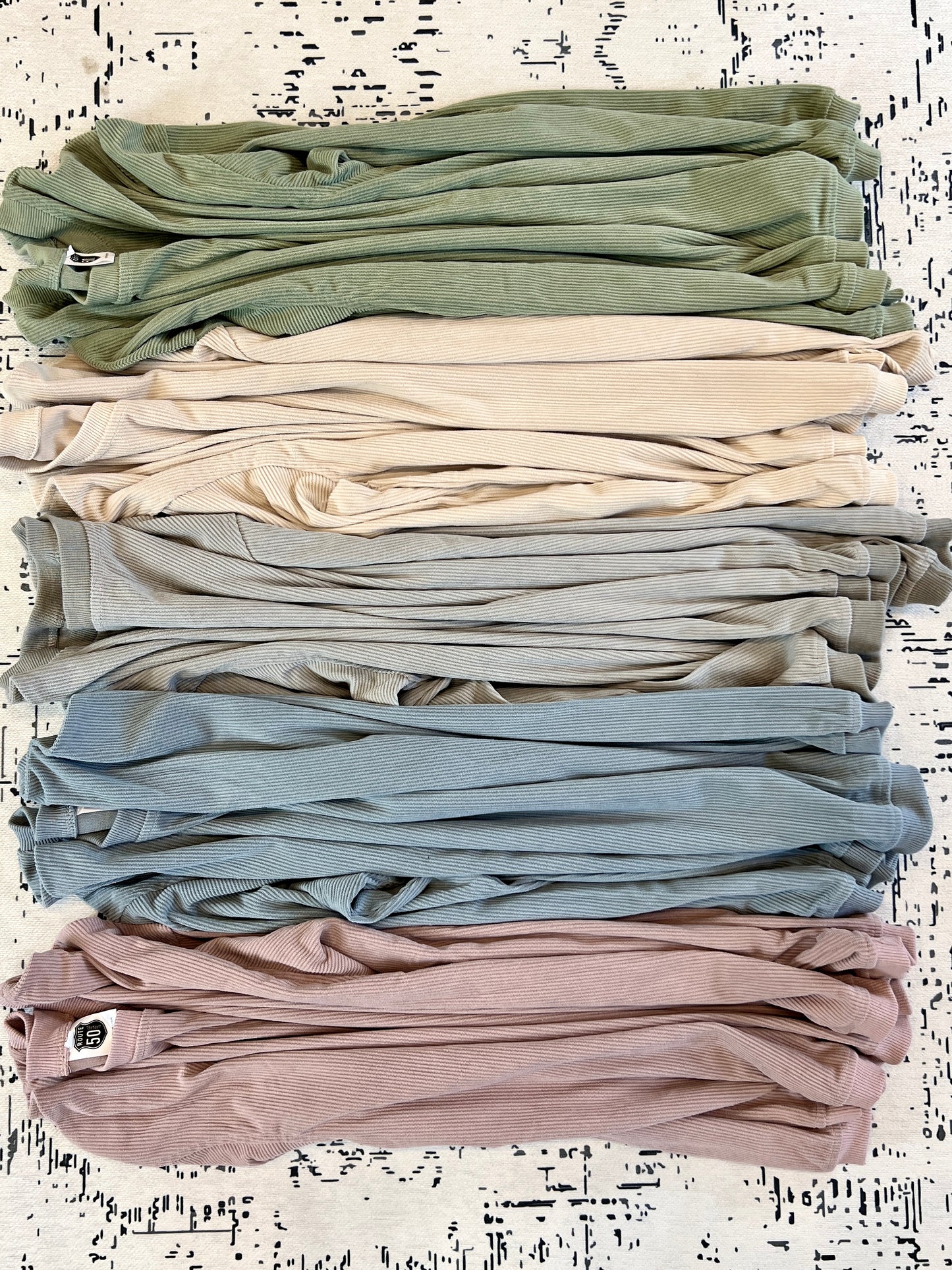 CLEARANCE: Jeff City Mist - Corded Crew Neck 5055