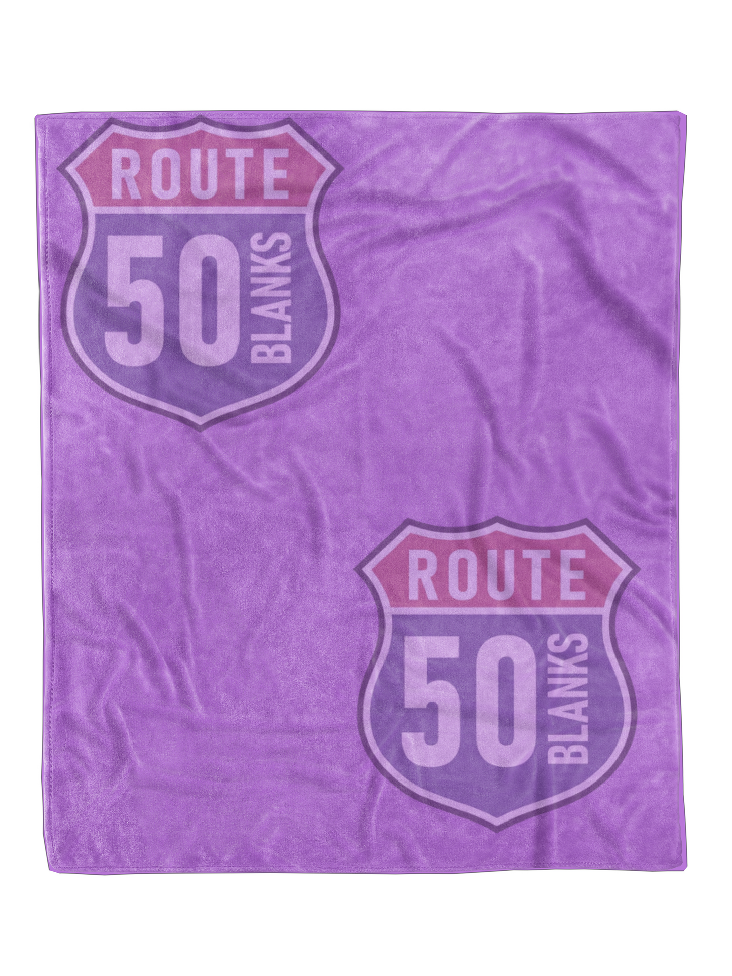 Minky Blanket - LILAC - Blank Mock-Up Digital Download