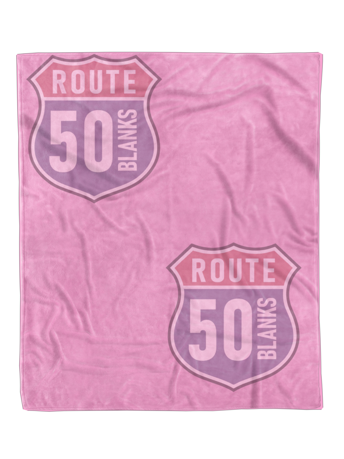 Minky Blanket - PINK - Blank Mock-Up Digital Download