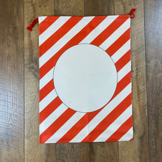 Santa Sack | Candy Cane Stripe