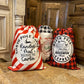 Santa Sack | Candy Cane Stripe