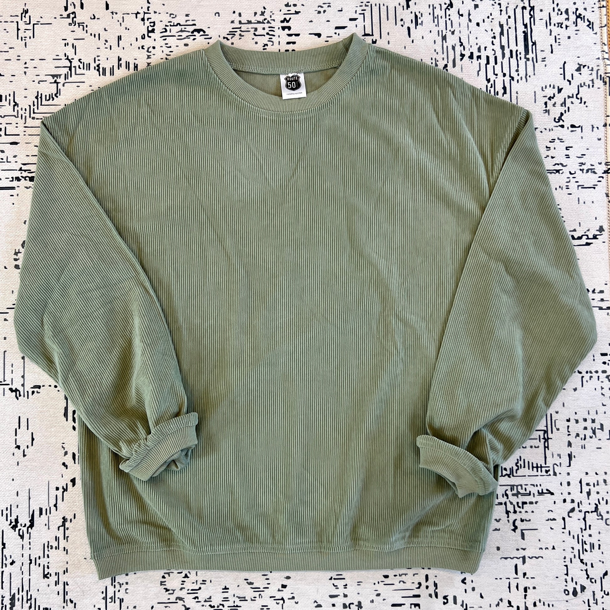 CLEARANCE: Apache Willow - Corded Crew Neck 5055 – Route 50 Blanks