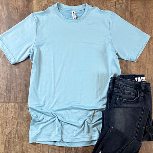 Pacific Blue - Ultra Soft Unisex Crew 5010