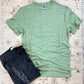 Greendale Fir - Heather Unisex Crew 5035
